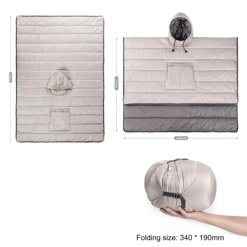 Camping Sleeping Bag HOODIE