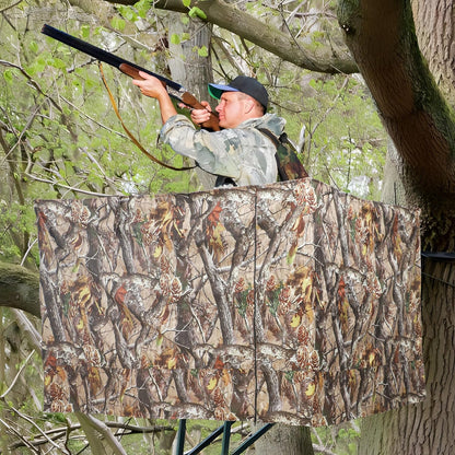 Hunting Tree Stand Blinds Cover Camouflage Universal Tree Stand Blinds Realistic